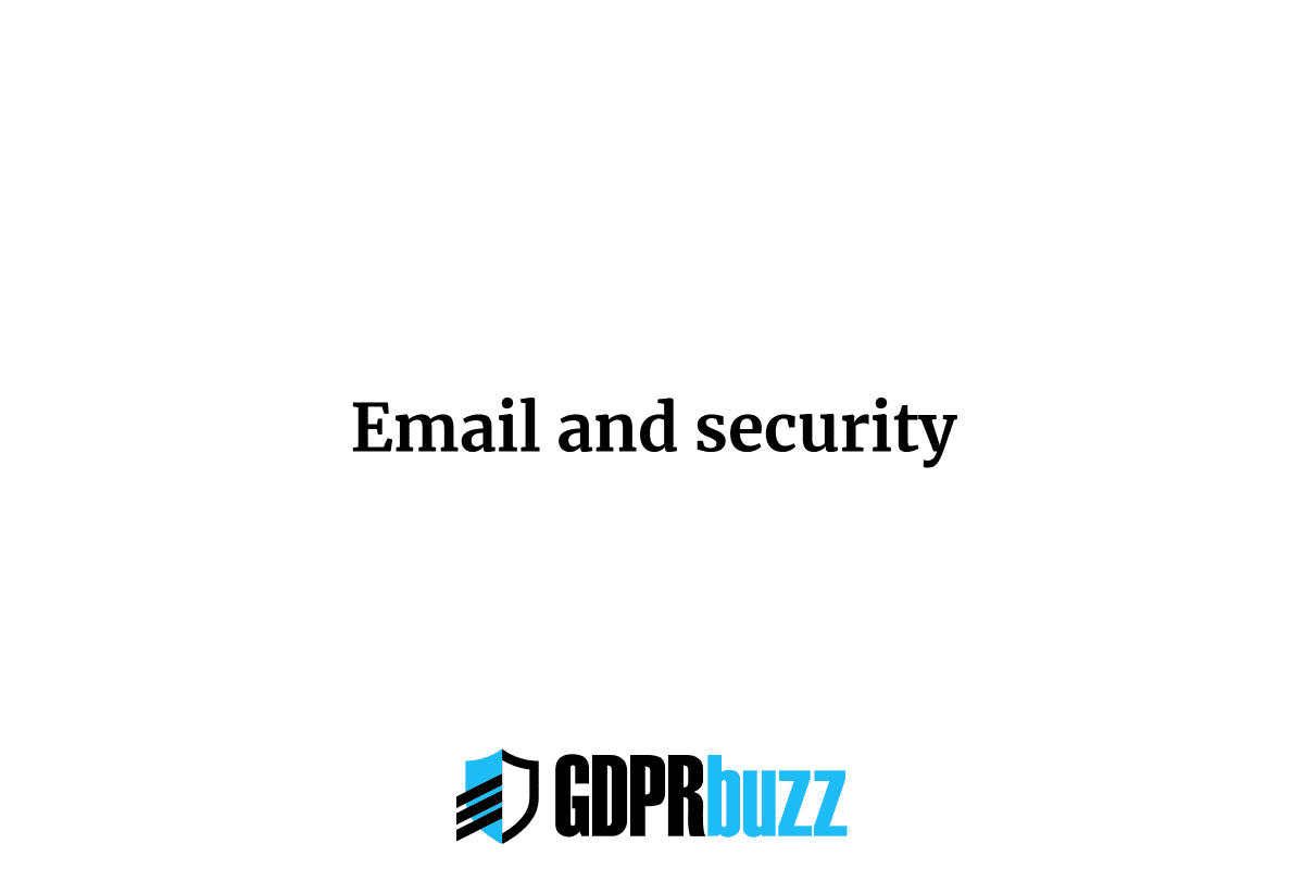 Email and security
